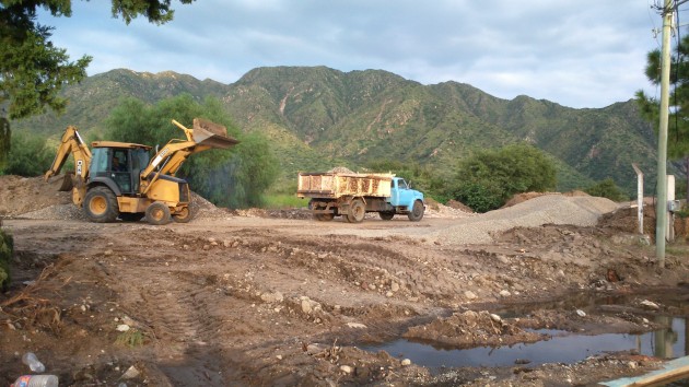 Avanzan las obras viales en zonas afectadas por el temporal