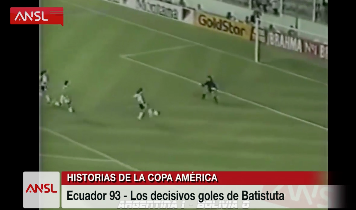 Ecuador 93: Los decisivos goles de Batistuta