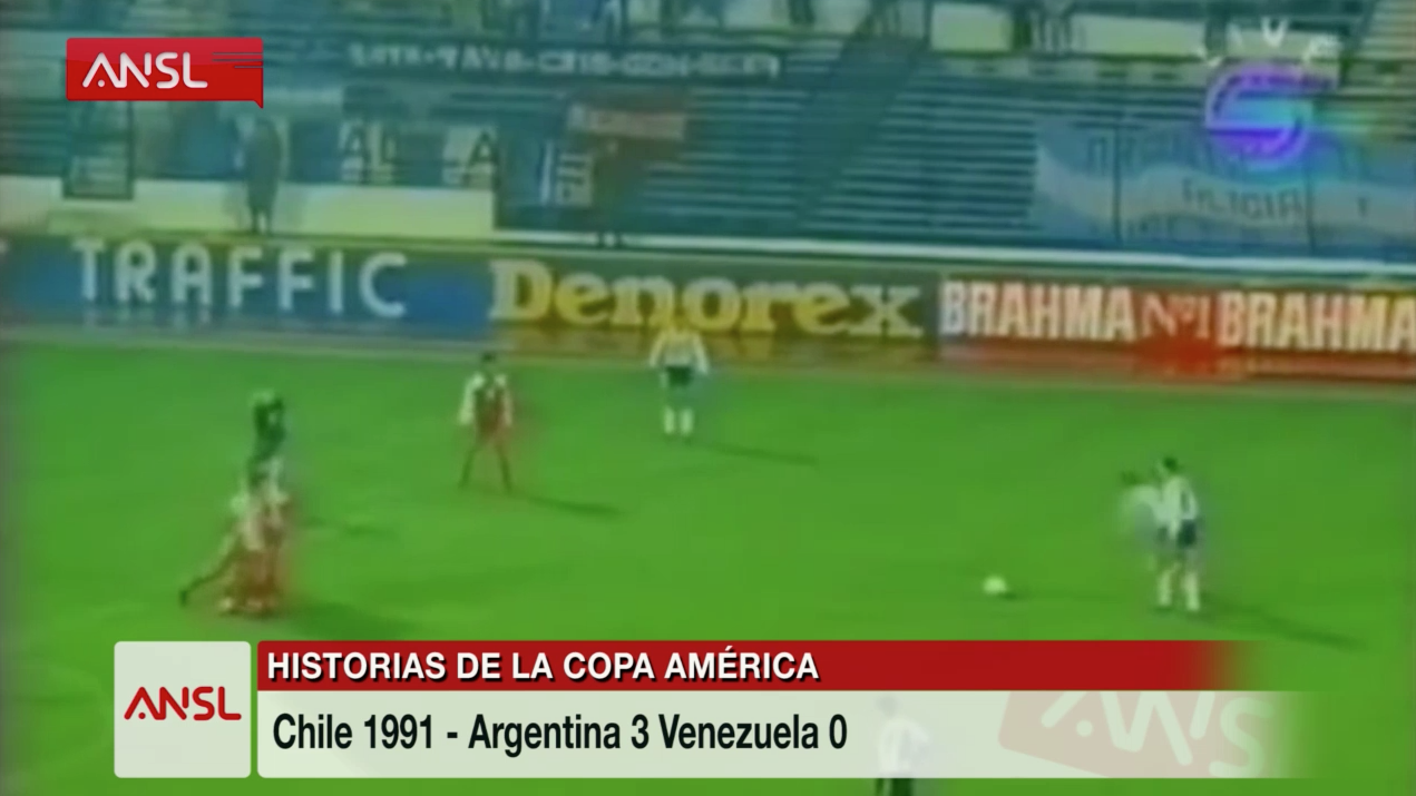 “Debut de Argentina con goleada en 1991”