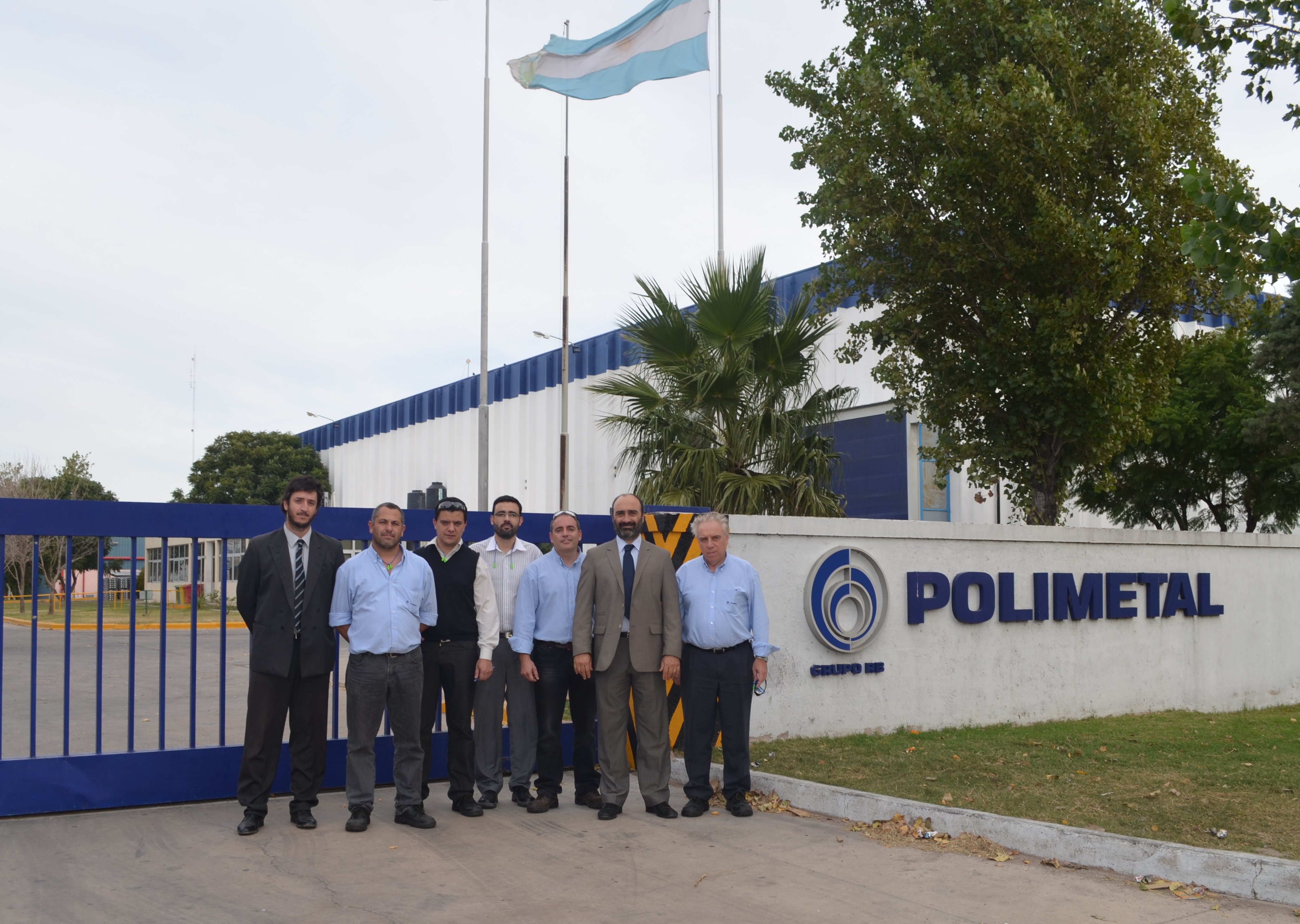 El ministro de Industria visitó Polimetal