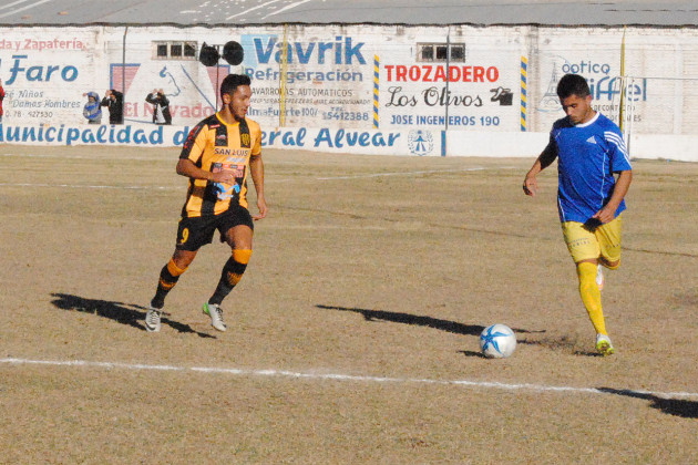 Jorge Newbery perdió con Andes FC en General Alvear 