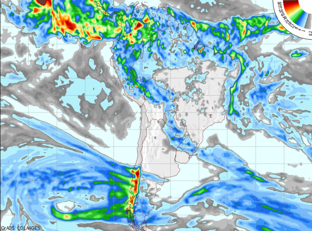 Probabilidad de lluvias.