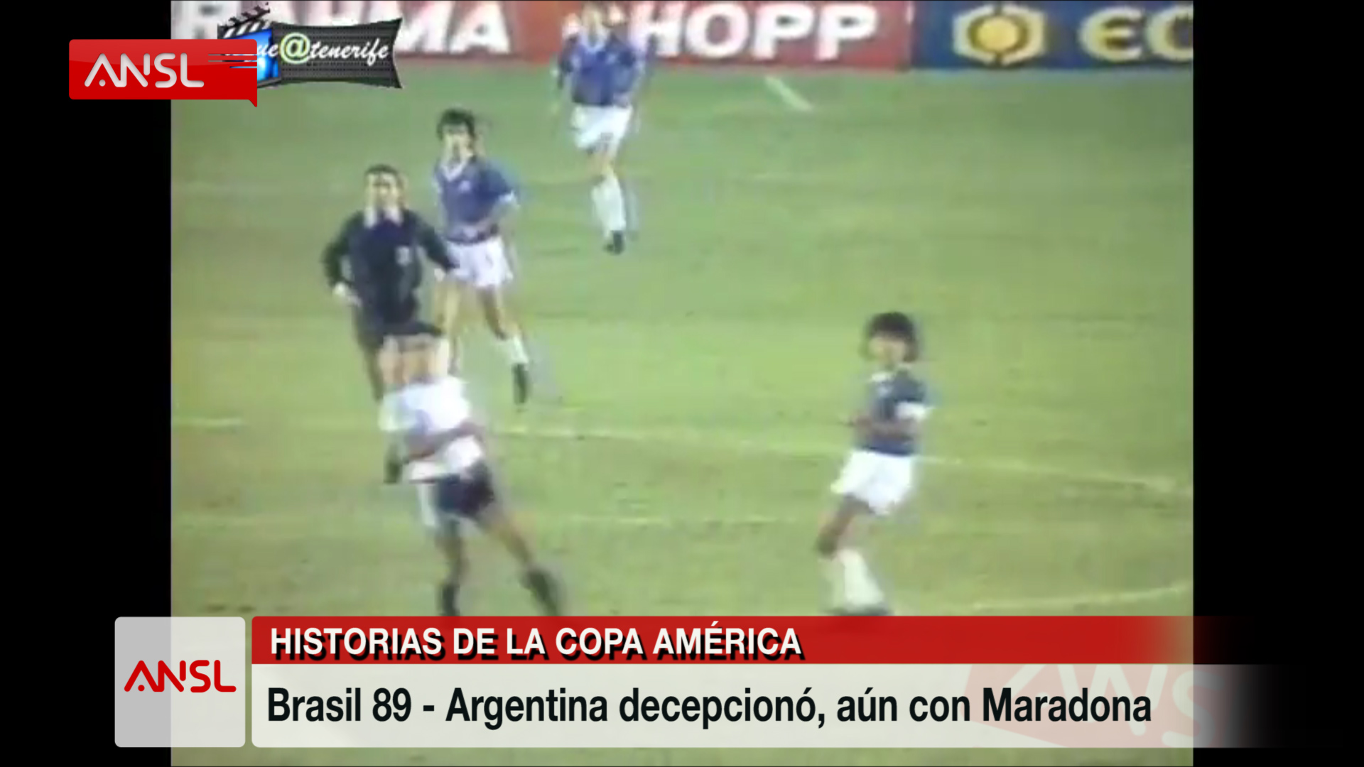 Brasil 89 – Argentina decepcionó aún con Maradona