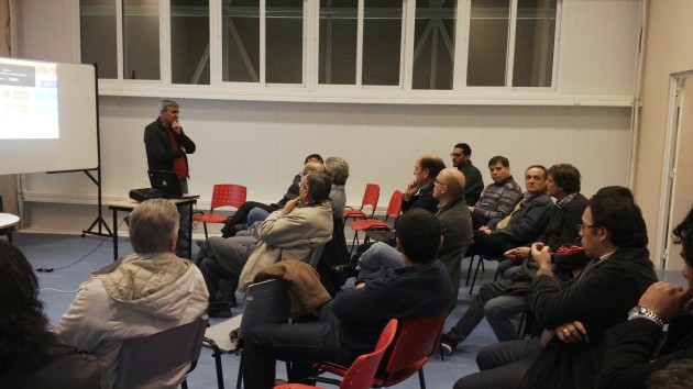 El vicegobernador y rector de la UPrO, Jorge Díaz, participó de la reunión.