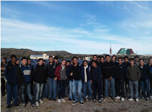 Una escuela de Juana Koslay visitó el Parque Fotovoltaico