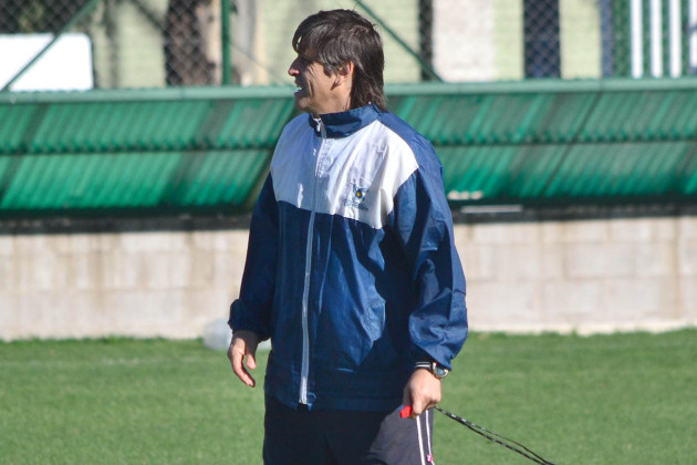 Estudiantes volvió a los entrenamientos, en la mañana del martes, a la espera del encuentro ante Douglas Haig.