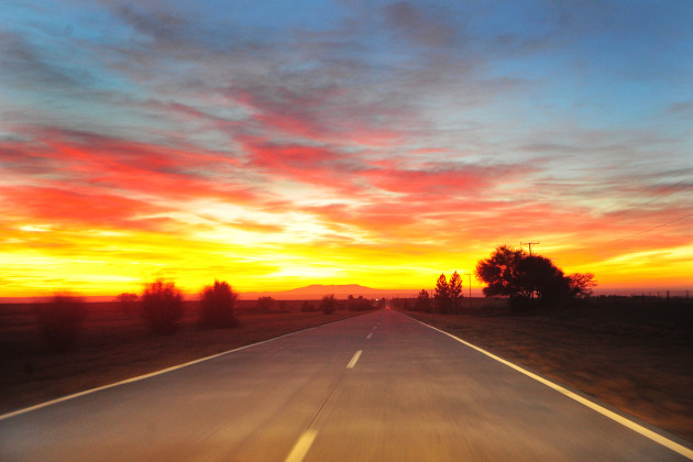 Las rutas y autopistas de la provincia están transitables y con visibilidad normal