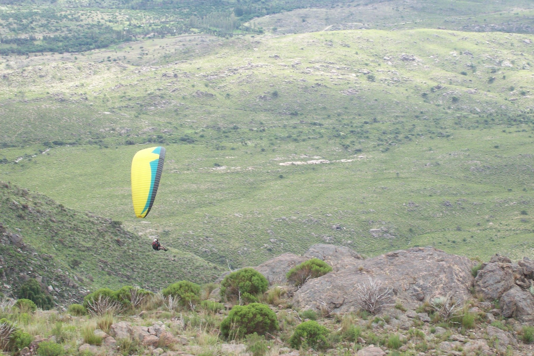 “No hay nada más dominante que volar al lado de los cóndores”