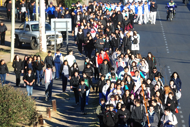 Alumnos de la “Mixta” realizarán la tradicional caminata al Monumento de Las Chacras