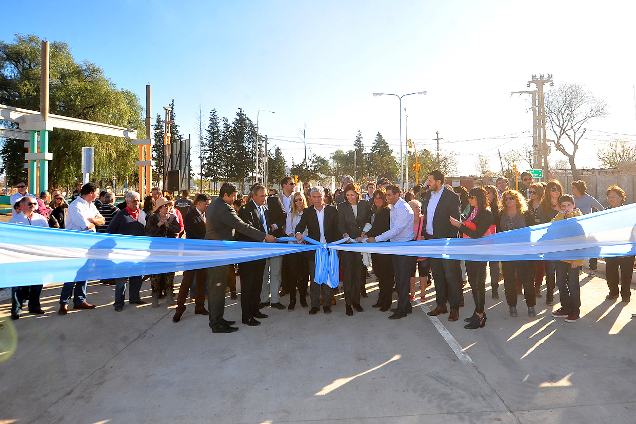 Inauguraron un nuevo tramo de la Avenida Centenario