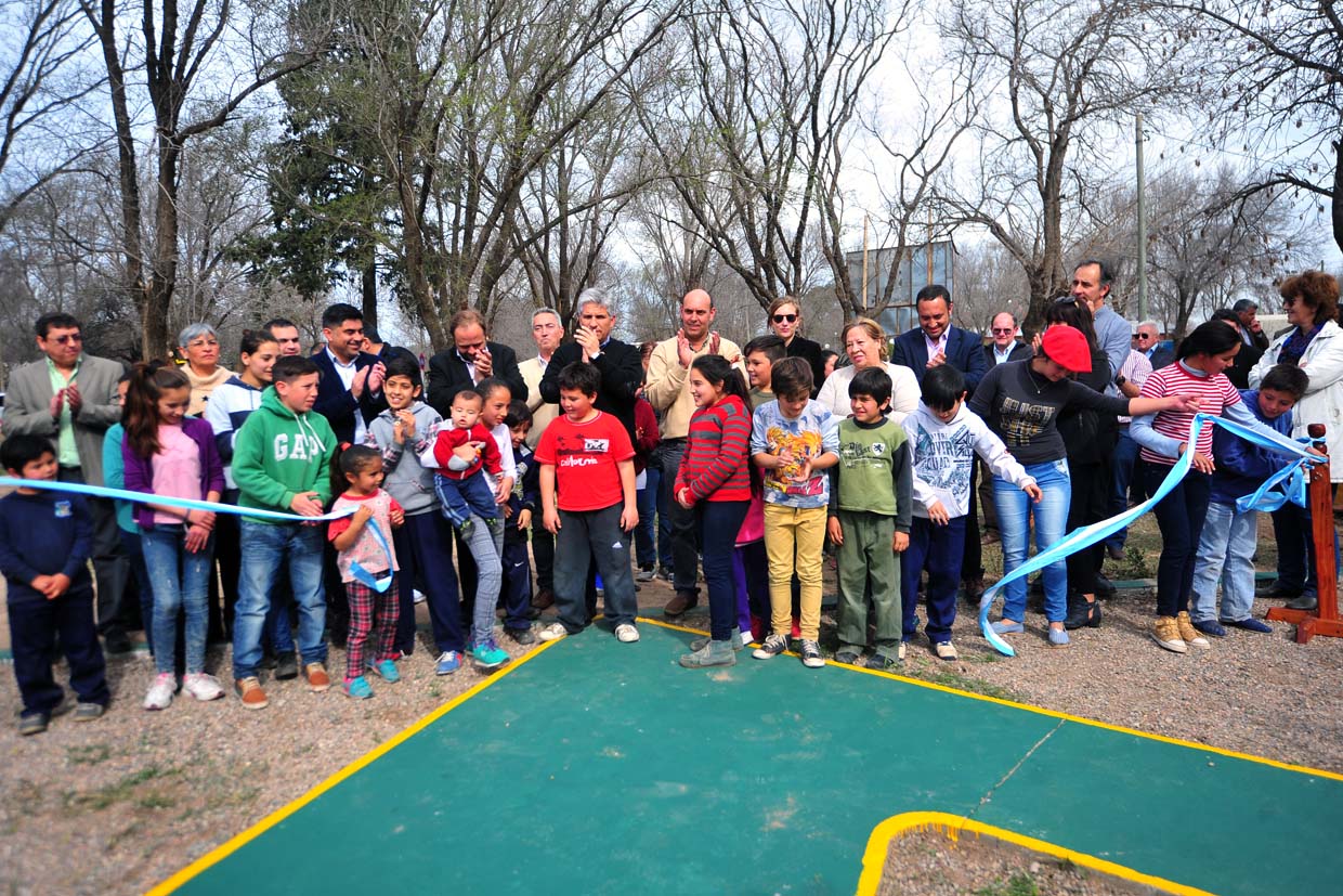 Plaza saludable y ciclovía para Juan Jorba