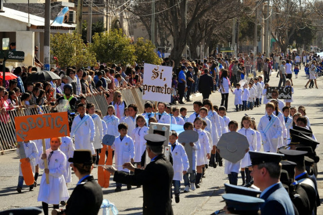 Mañana se realizará el tradicional desfile cívico militar en Justo Daract.