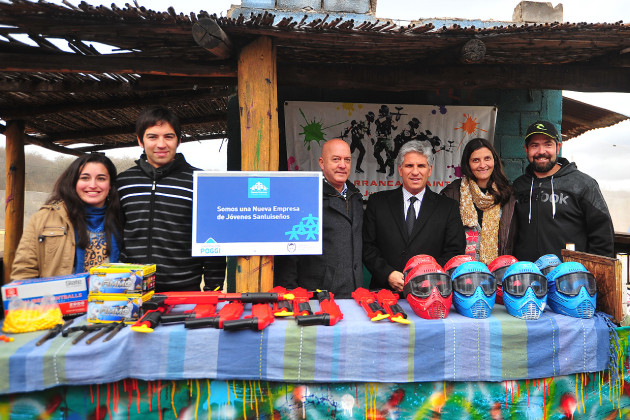 "La Barranca Paintball" inauguró en Juana Koslay.