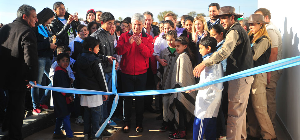 Poggi: “Inauguramos infraestructura al servicio del medioambiente, el turismo y el trabajo”