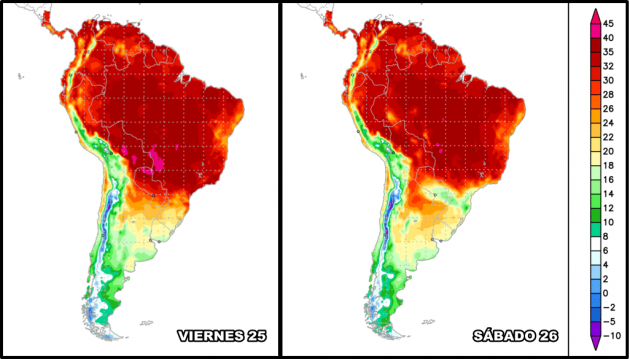 Aumenta la temperatura en los próximos días. 