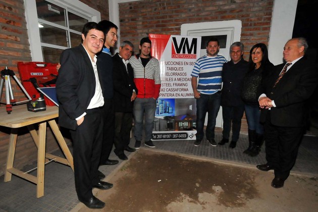 Se inauguró “VM Construcciones” empresa que se dedicará a diversos tipos de construcción.