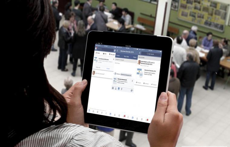 Los usuarios de Facebook podrán avisar a sus contactos que ya votaron