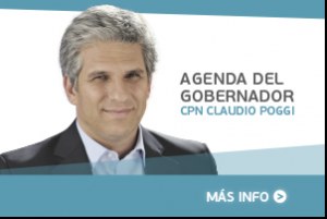 Agenda de actividades del gobernador de la Provincia, CPN Claudio Poggi