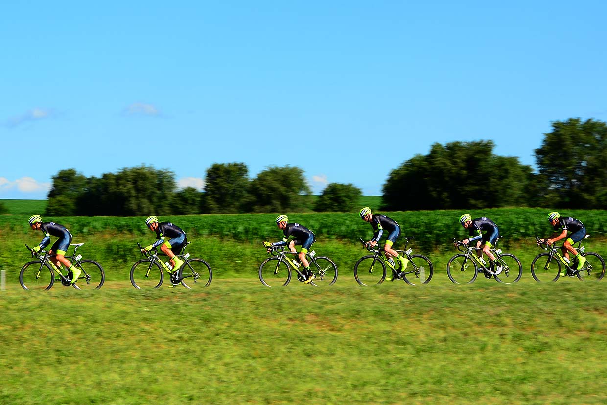 Villa Mercedes recibe al pelotón del Tour