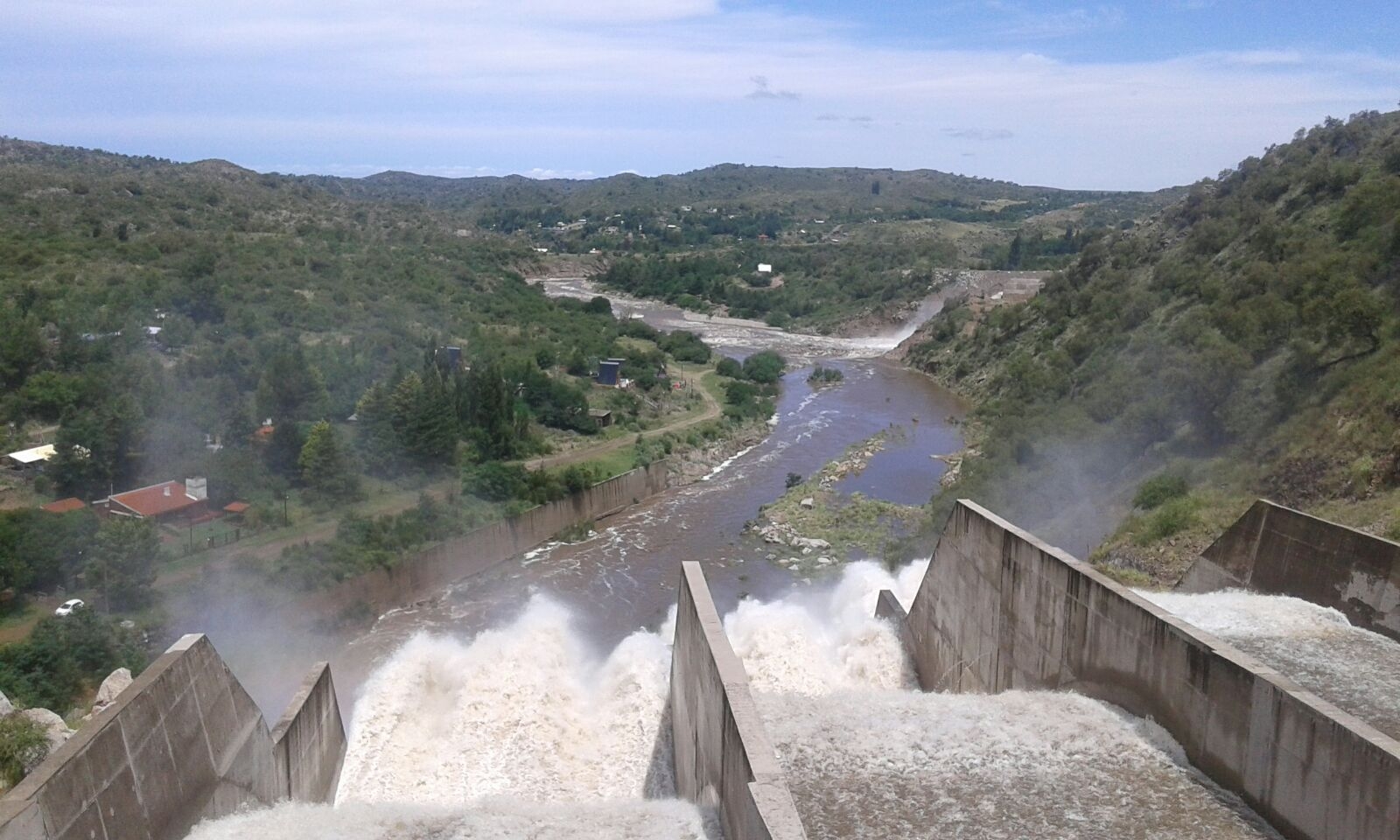 Niveles de llenado de diques y embalses