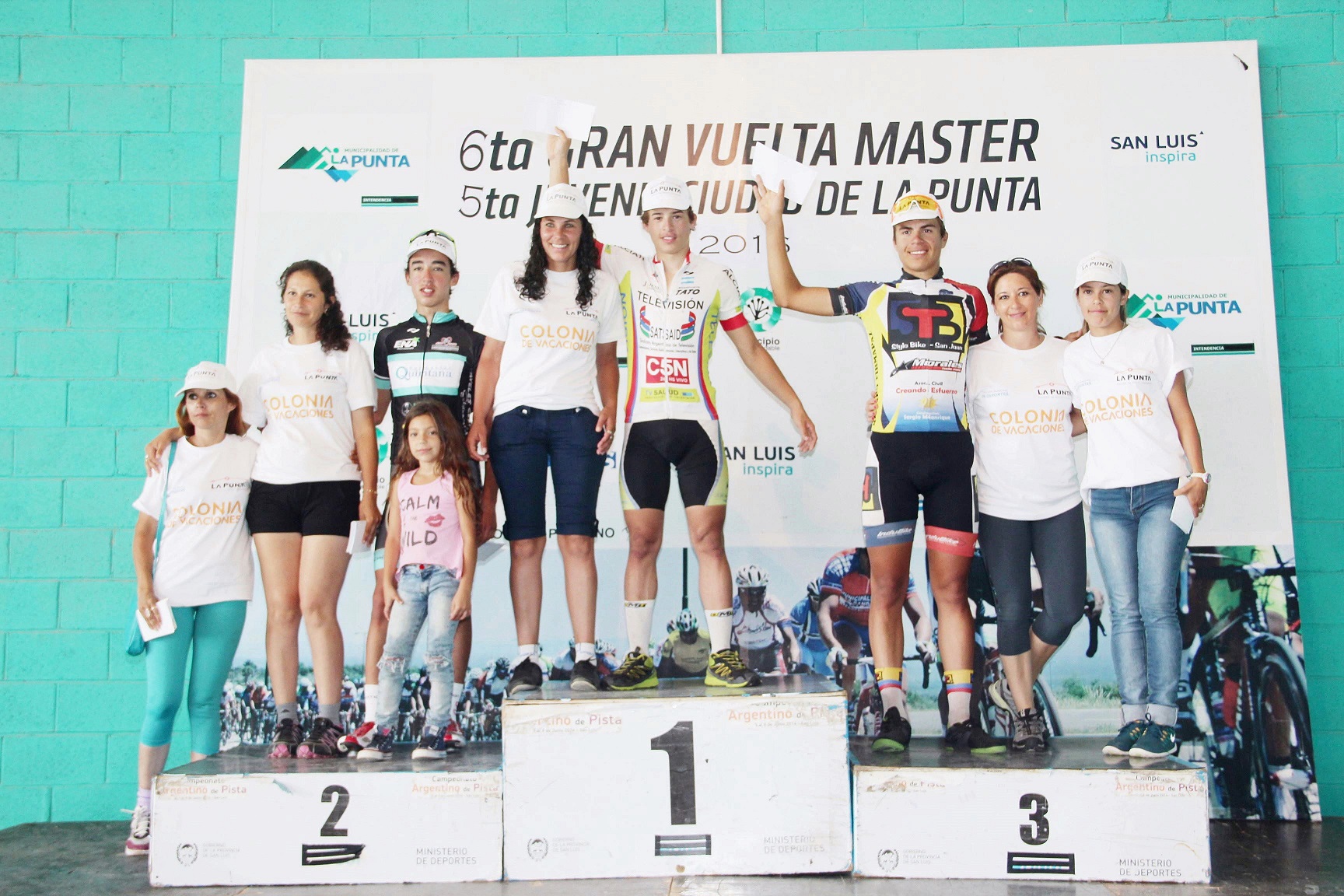 Finalizó la 6ª Vuelta Nacional Master y 5ª Vuelta Juvenil de Ciclismo La Punta 2016