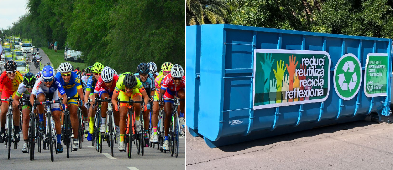 Gestión de residuos y conciencia ambiental en el Tour Femenino