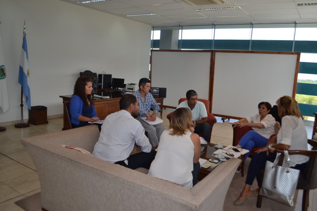 En la reunión se trataron diferentes temas referidos a la coordinación de emergencia en catástrofes.