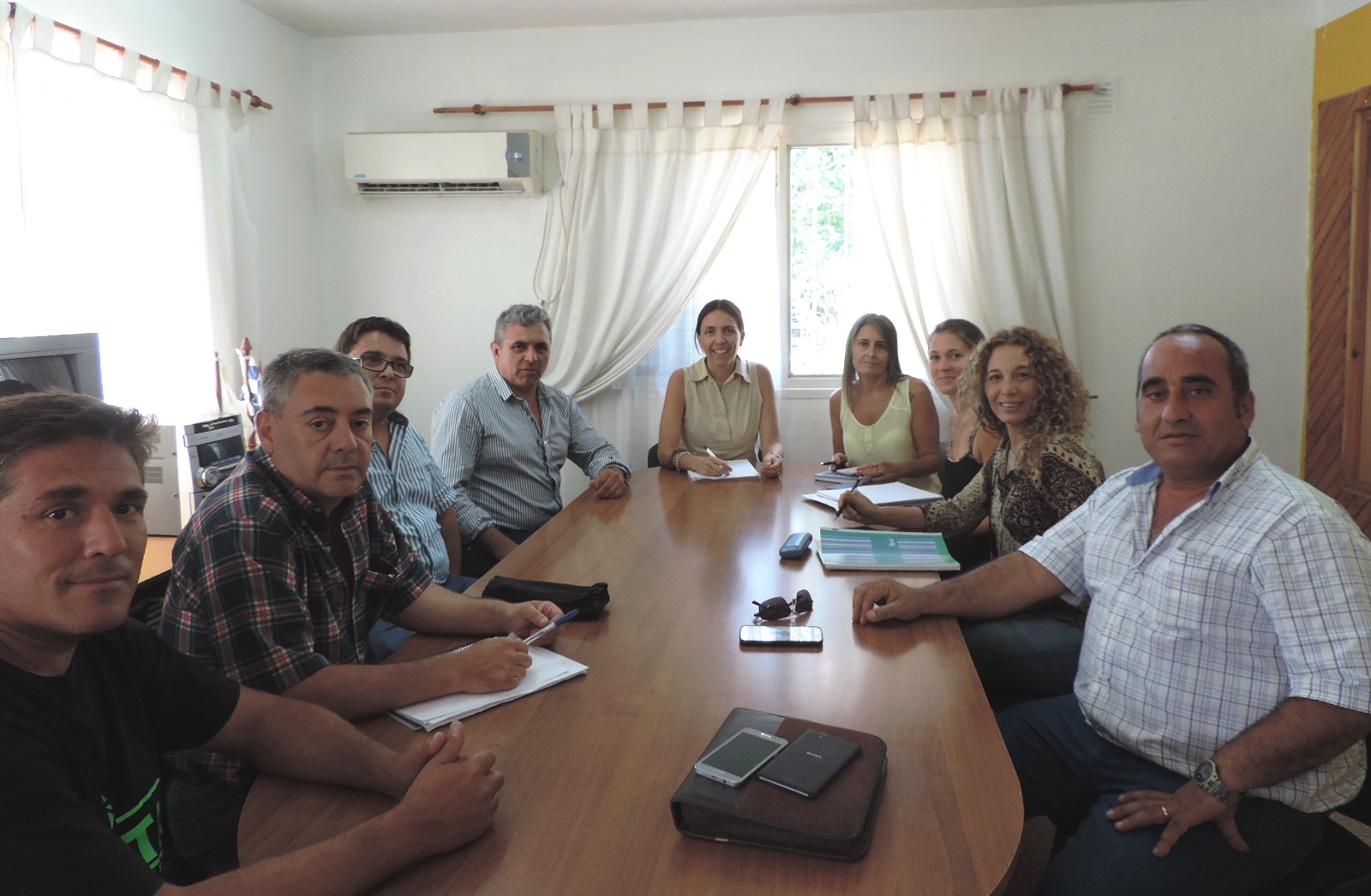 Reunión de la ministra de Desarrollo Social con el vicegobernador