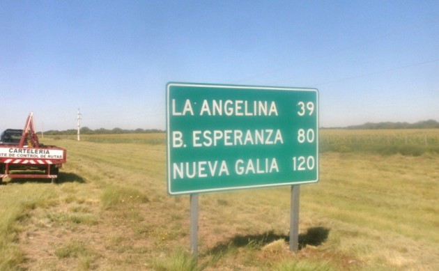 Más de 180 carteles fueron colocados por el Ente de Control de Rutas.