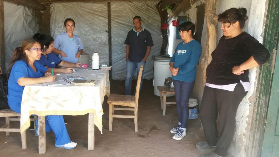 Censo y trabajos de prevención contra el dengue en Cazador