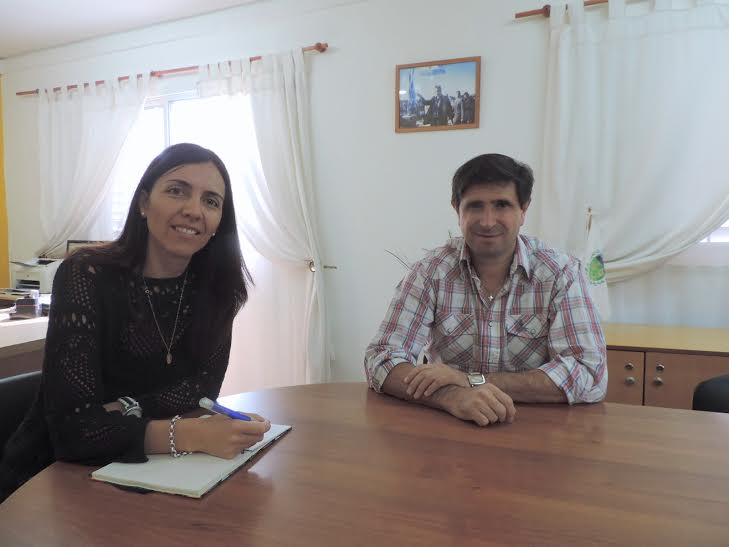 La ministra García Peanú recibió a Pablo Garro