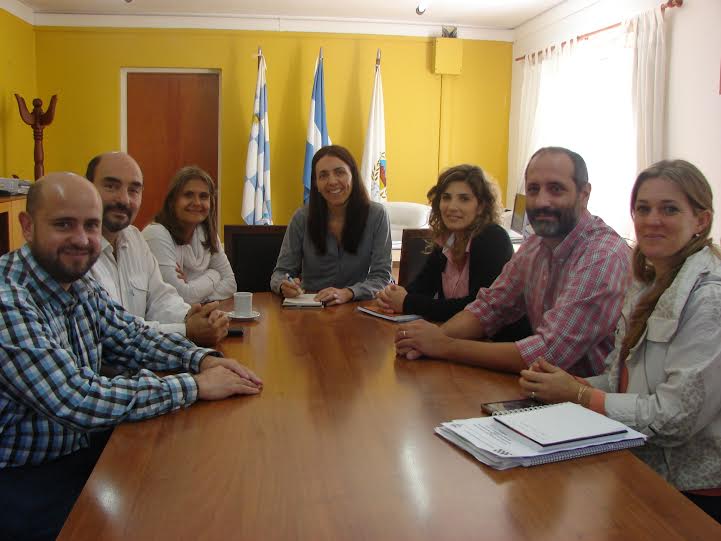 Representantes del Programa Inclusión Social se reunieron con directivos del INTA