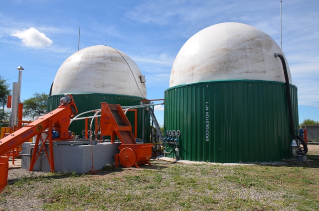 La planta El Jote comenzó a generar biogás