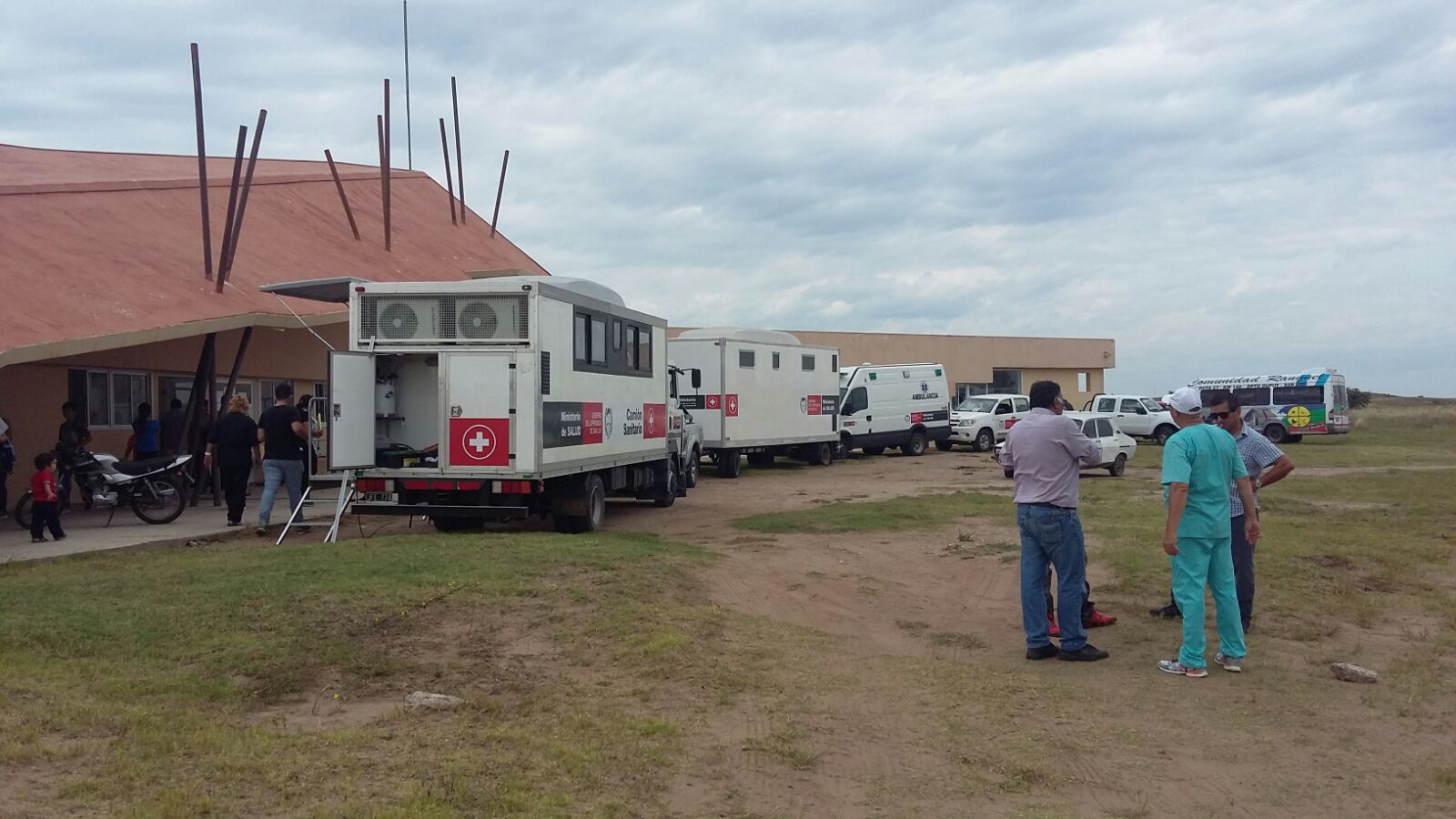 Profesionales médicos visitaron la comunidad Nación Ranquel