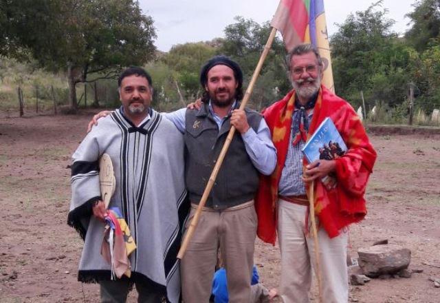 Artistas ranqueles bailaron para Telefe