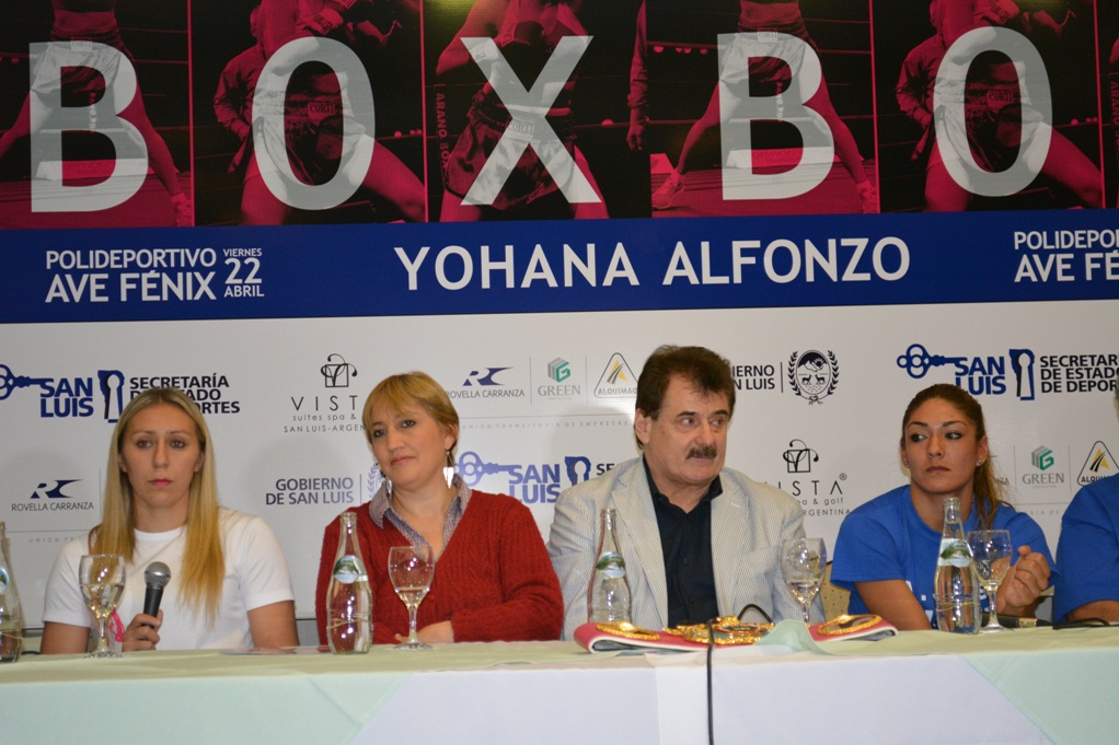 La noche puntana del box se presentó ante la prensa