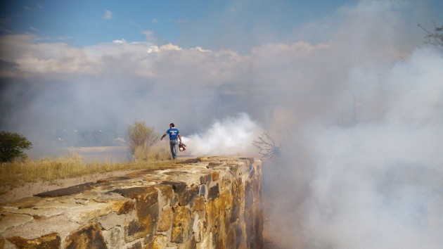 Control de dengue: Continúan las fumigaciones preventivas en San Luis.