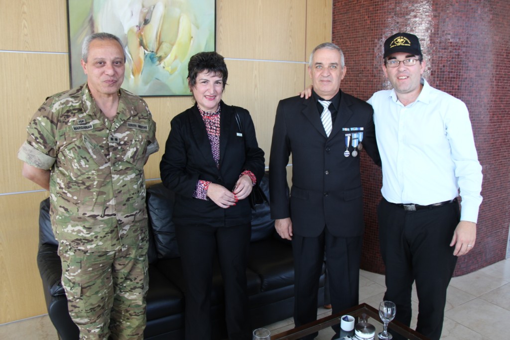 Riera recibió al director del Centro de Salud de Veteranos de Guerra de Malvinas