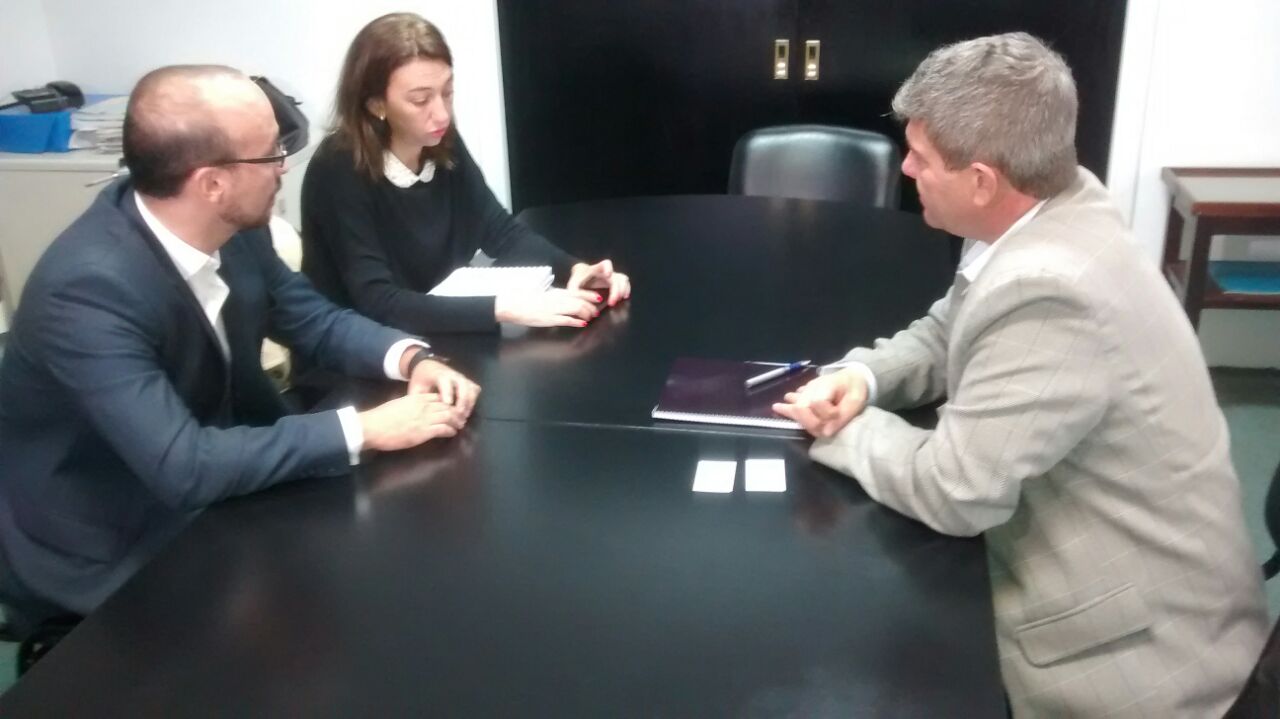 Reunión en Buenos Aires con representantes de Aerolíneas Argentinas