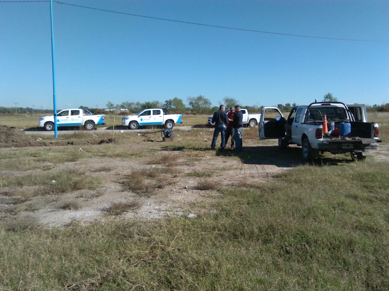 Inspecciones junto a productores agropecuarios