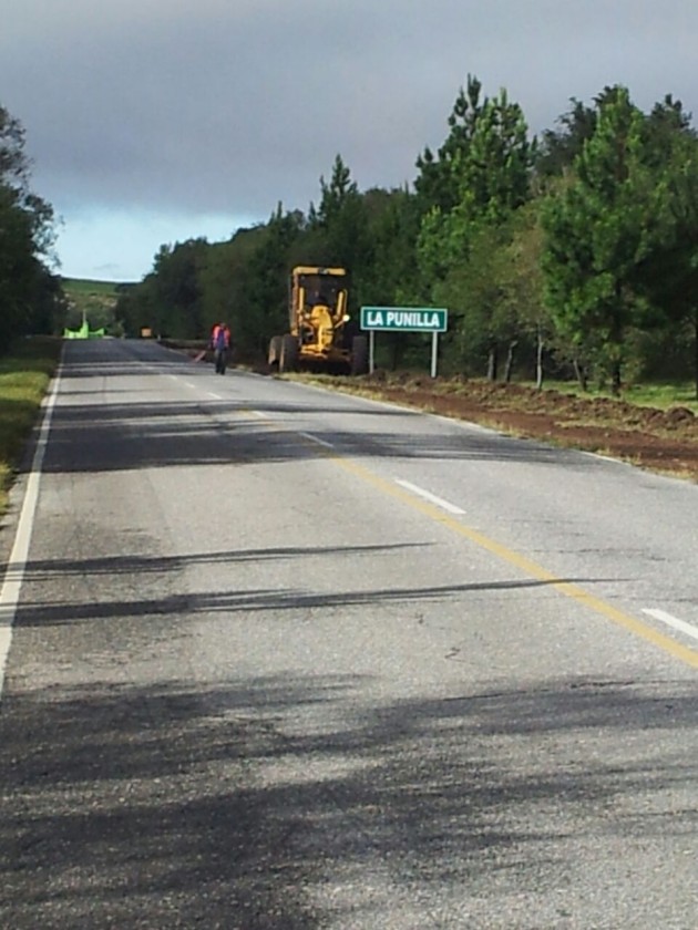 La obra, requiere diversos trabajos a lo largo de todo el tramo,pero ya se encuentra en ejecución.