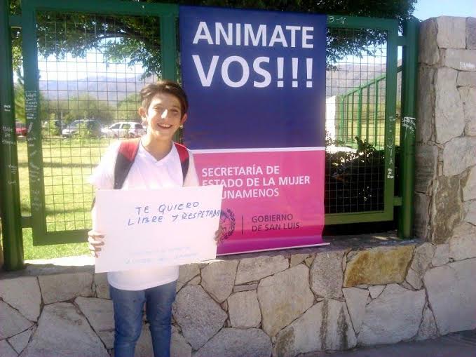 Campaña de concientización “Animate” en la Escuela “Rosenda Quiroga”