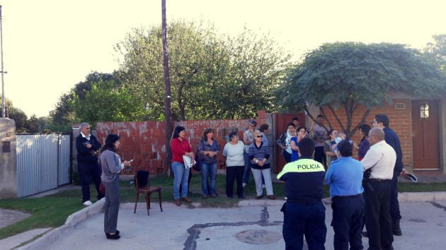 En la reunión se acordó además una capacitación en Seguridad Vial.