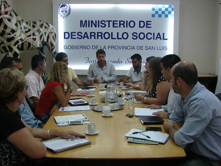 Reunión interministerial de jefes de programas y áreas sociales