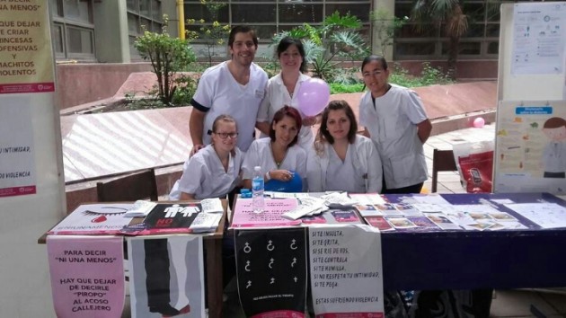 Estudiantes de Enfermería, comprometidos con la erradicación de la violencia de género.