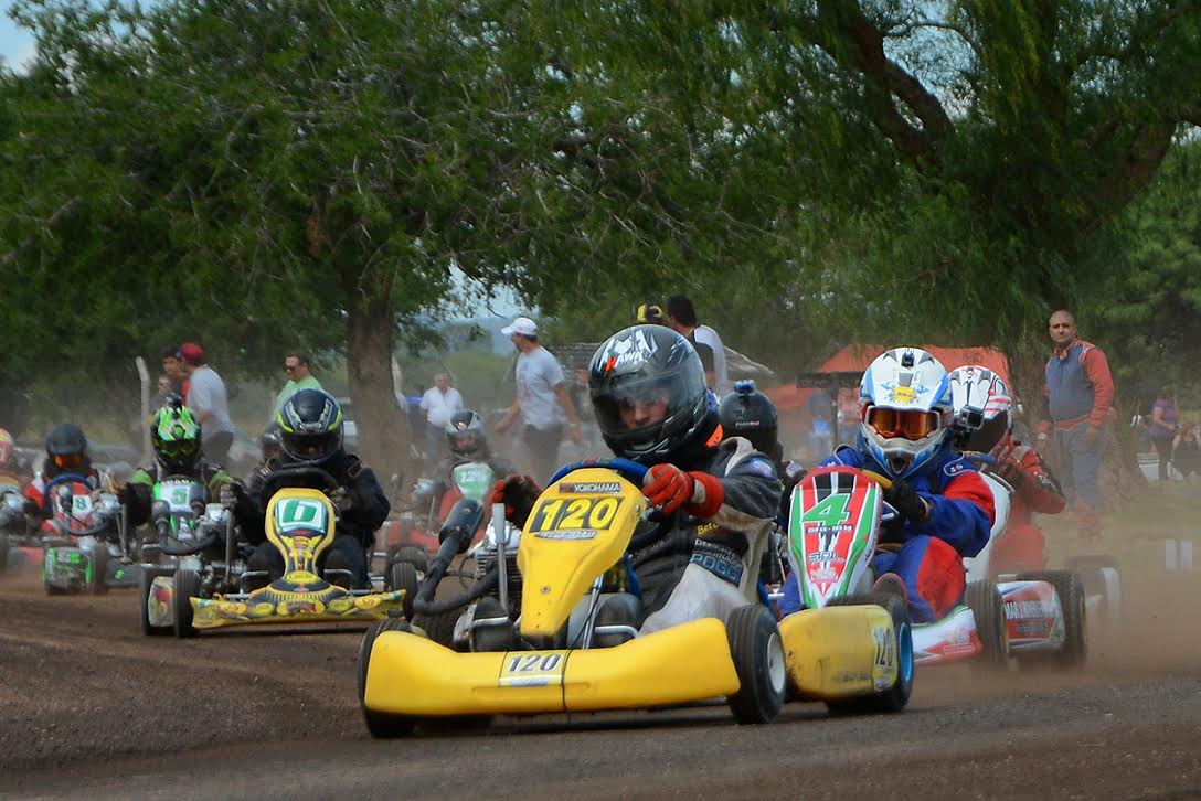 Se corre la segunda fecha del karting provincial