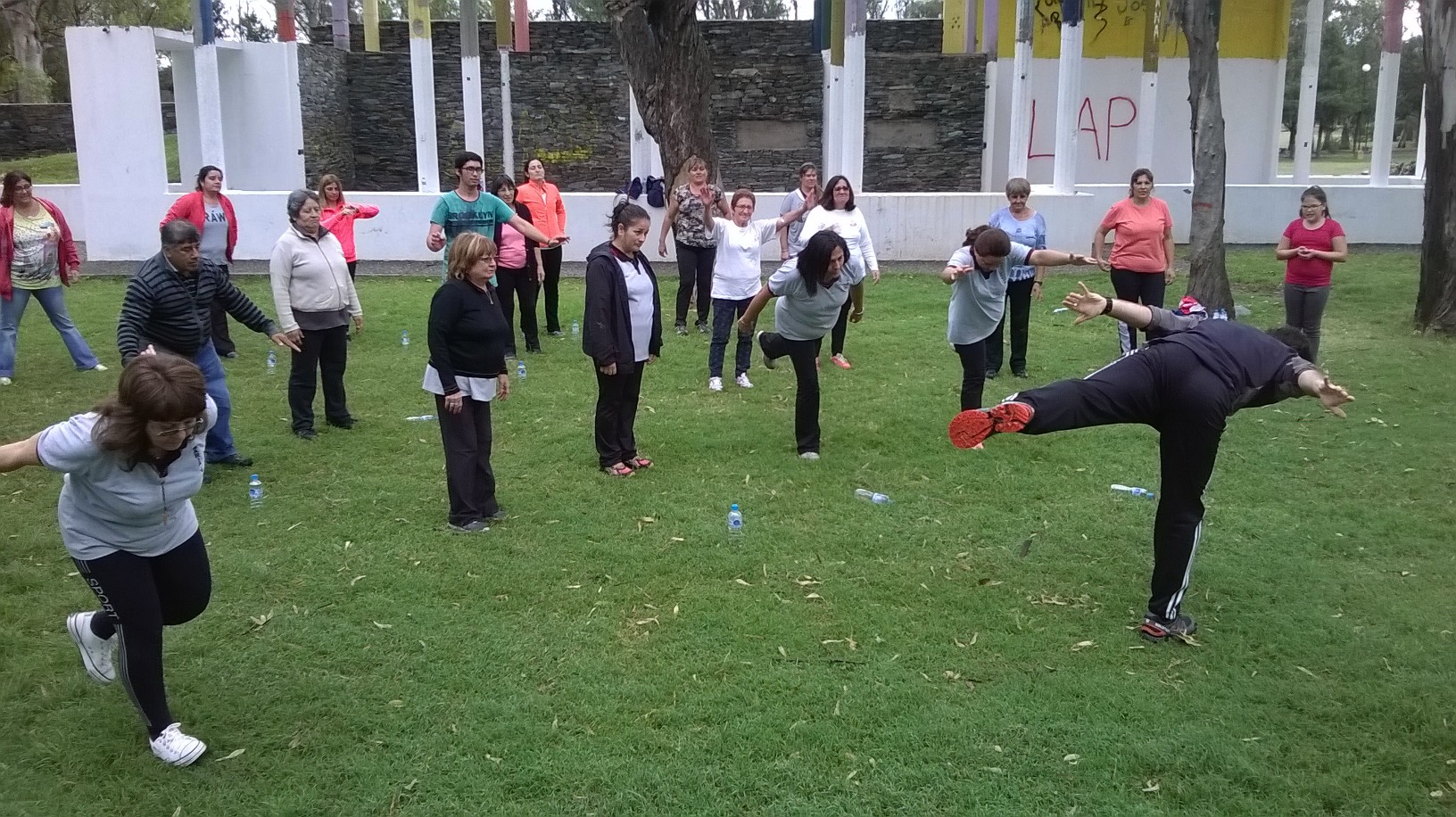 Continúan las clases de gimnasia, grupales, libres y gratuitas