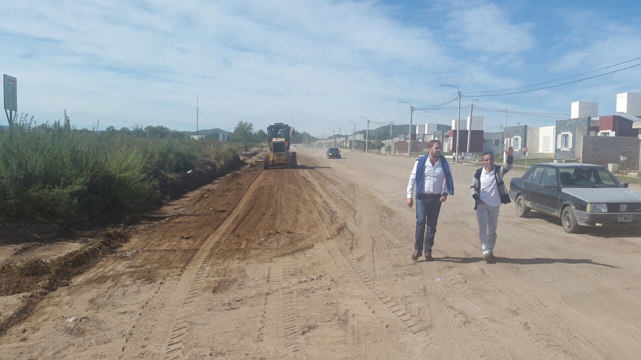 Comenzó la pavimentación de las 250 cuadras en la zona sur de San Luis