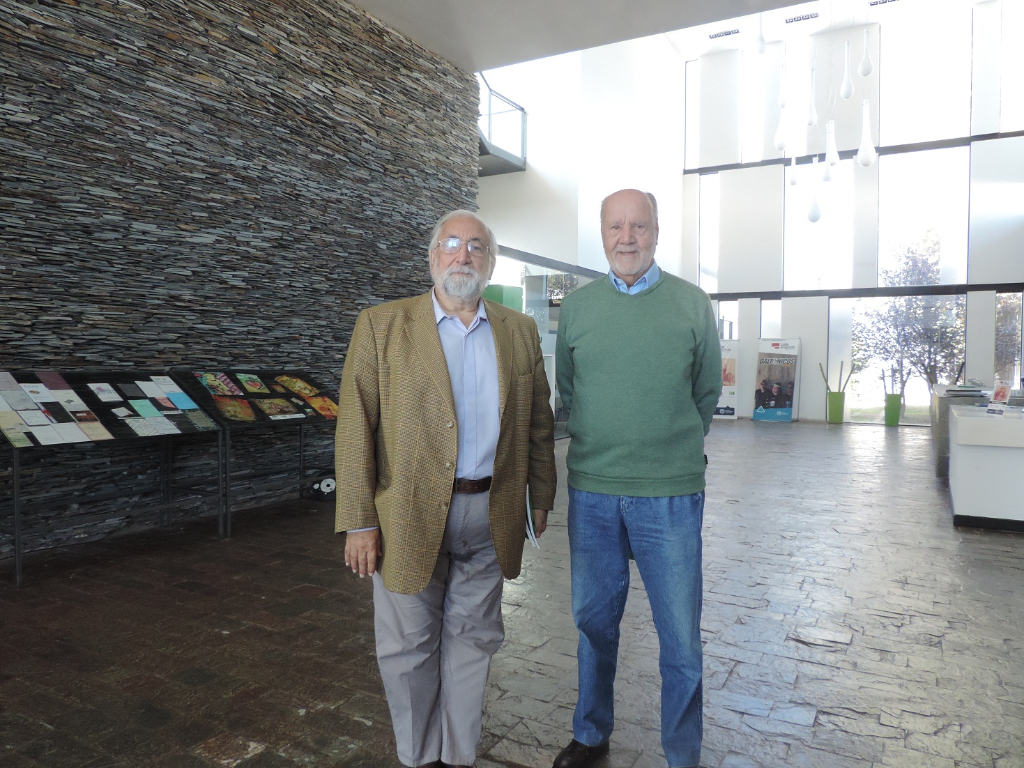 Antonio Rodríguez Villar visitó la Casa de la Música