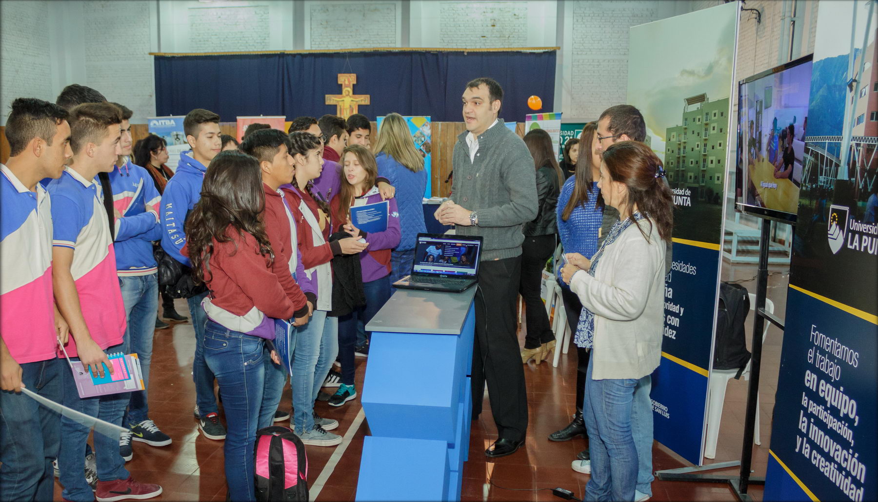 La ULP dijo “presente” en la muestra educativa Futura Universidad